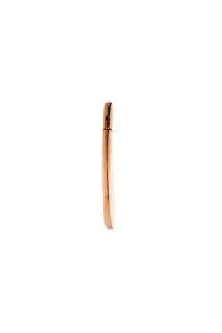 Eve 9ct Solid Rose Gold Plain Earring