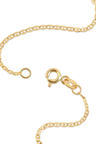 Cassandra 9ct Solid Gold Anklet