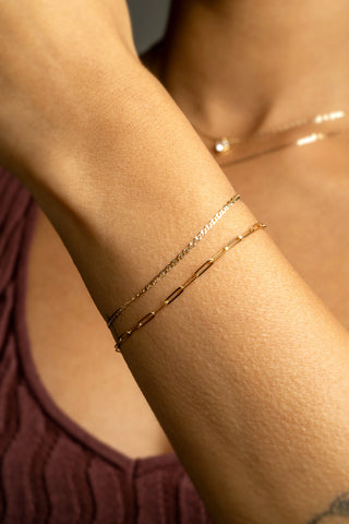 Cassandra 9ct Solid Gold Bracelet