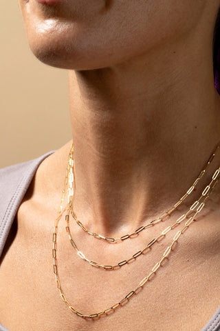Phoebe Solid 9ct Gold Necklace