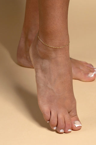 Rosemary 9ct Solid Gold Anklet