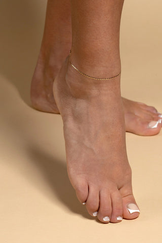 Nectar 9ct Solid Gold Anklet