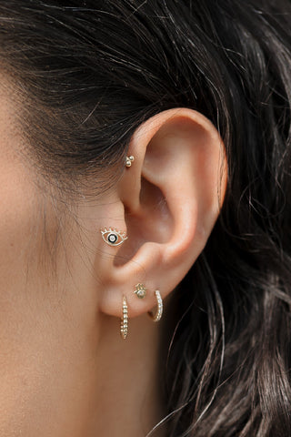 Solid Gold Earrings