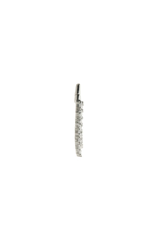 Selene Solid White Gold Multi Gem Daith & Septum Ring