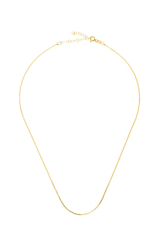 9ct Solid Gold Curb Chain Necklace with Extender