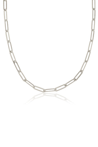Phoebe Solid 9ct White Gold Necklace