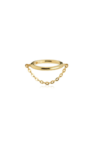 Seraphina 9ct Solid Yellow Gold Earring and Chain