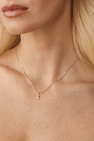 Nectar 9ct Solid Gold Goddess Necklace - Gold