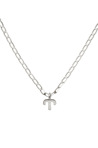Nectar 9ct Solid Gold Aries Necklace - White Gold
