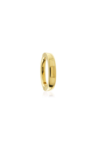 Solid Gold Hinged Oval Rook Ring
