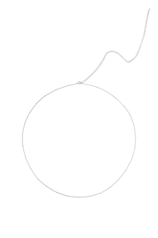Silver Bead Belly Chain