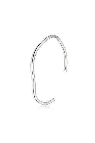Silver Wave Bangle