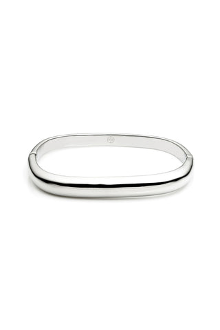 Silver Square Bangle