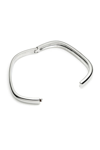 Silver Square Bangle