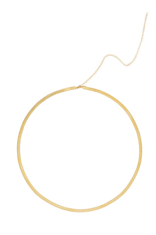 Gold Chunky Snake Belly Chain