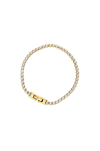 Gold Tennis Bracelet