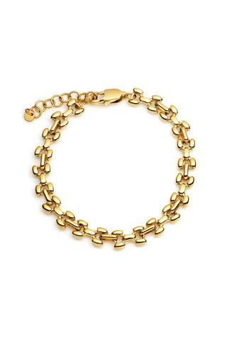Gold Link Chain Bracelet