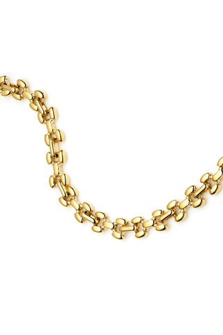 Gold Link Chain Bracelet