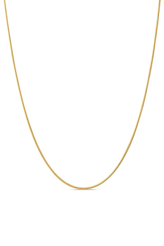 Waterproof Gold Snake Chain Necklace