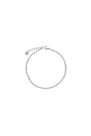 Platinum Titanium Cable Chain Bracelet