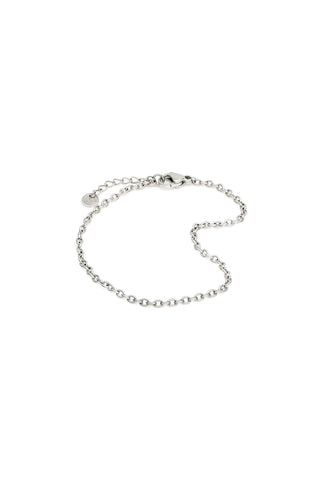 Platinum Titanium Cable Chain Bracelet
