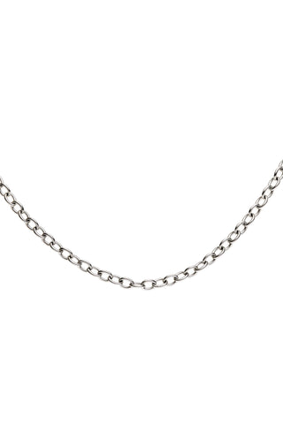 Platinum Titanium Cable Chain Bracelet