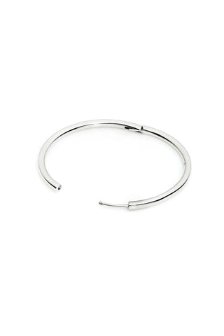 Platinum Titanium Essential Hoop Earrings