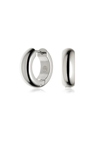Titanium Bold Chunky Hoop Earrings