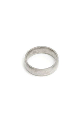Textured Titanium Band Ring