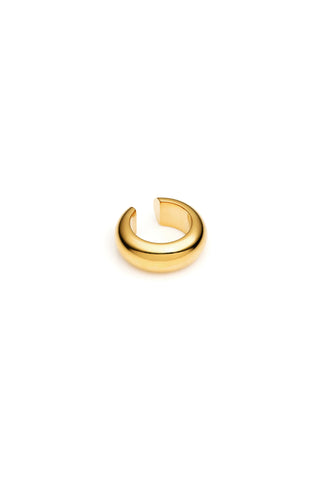 Gold Titanium Classic Plain Ear Cuff