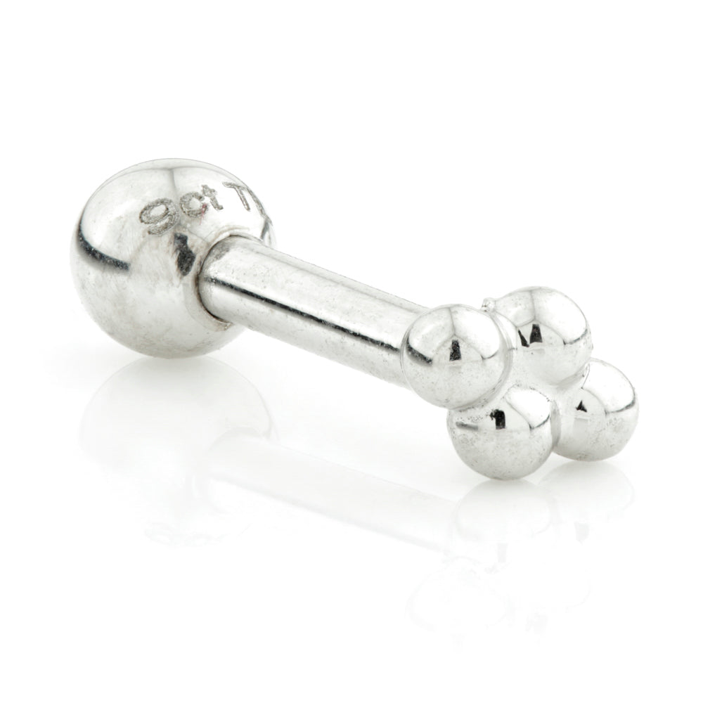 4 Dot Barbell Earring